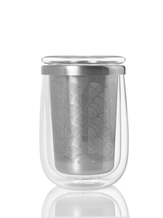 AdHoc Teeglas mit Teefilter FUSION GLASS, TF20