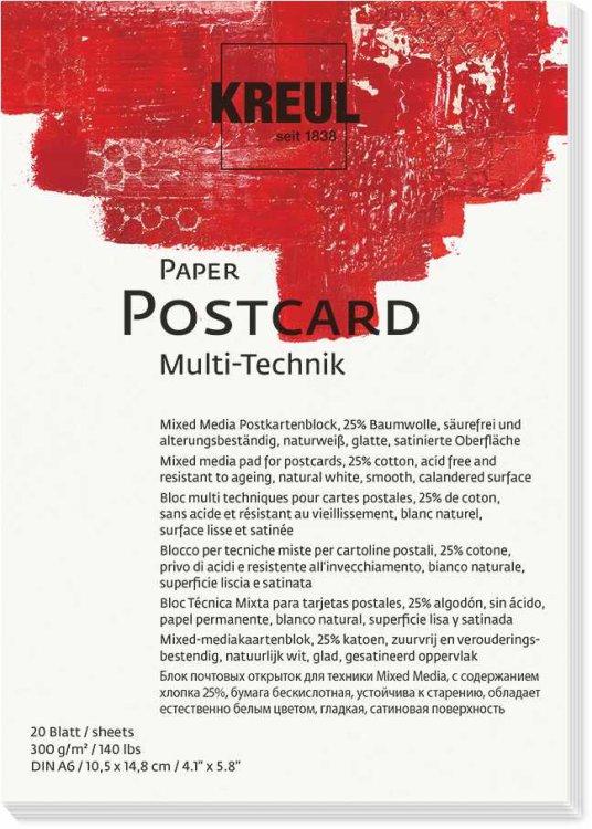 Paper Postcard 20 Blatt 300 g/m² DIN A6 69031