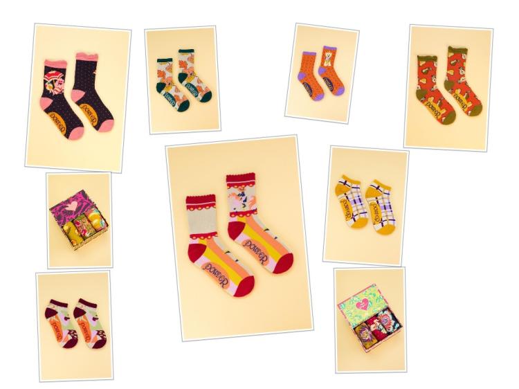 Powder Ladies Socks, verschiedene Farben