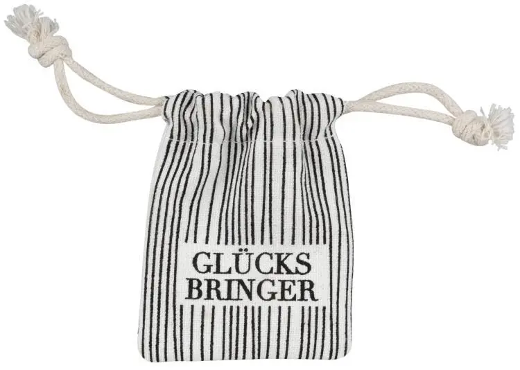 Xmas Taschenbegleiter aus Glas 'Glücksbringer - Schneemann', 90249 1 St