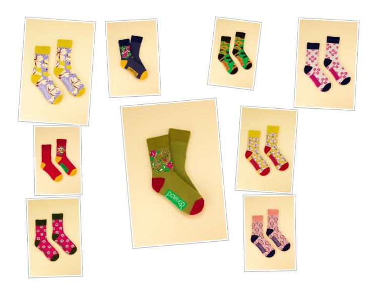 Powder Men Socks, verschiedene Farben