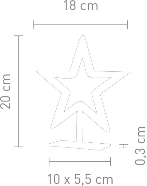 LED-Tischleuchte LUCY-S chrome, 72145