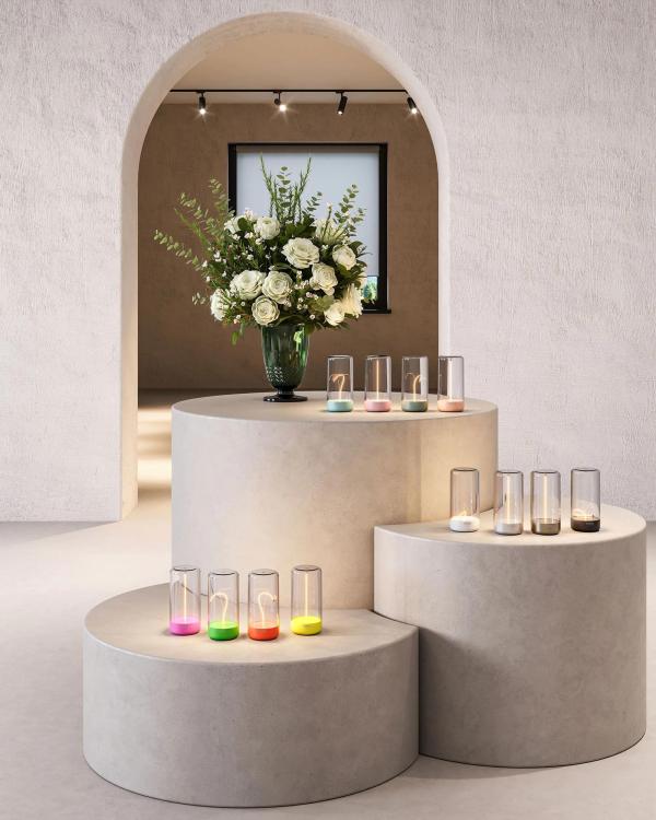 Sompex PULSE Akku-Tischleuchte neon grün