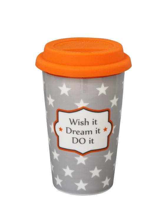 Travel Mug 'Wish It, Dream It, Do It' TM66
