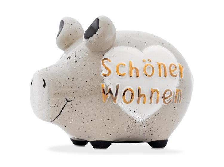 Sparschwein Gold-Edition 'Schöner wohnen'