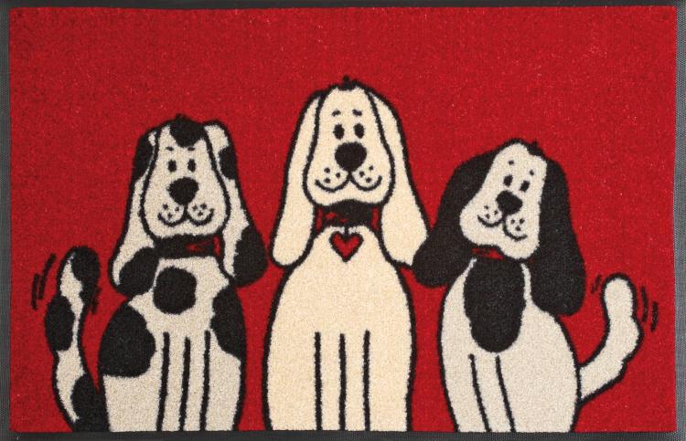 Fußmatte Animal + Friends Three Dogs, 030805