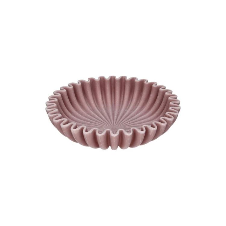 Gift Company Schale Korba, 25cm,  altrosa
