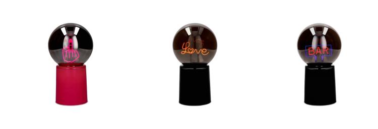 Gift Company LED-Leuchtkugel Glowmance, diversere Motive