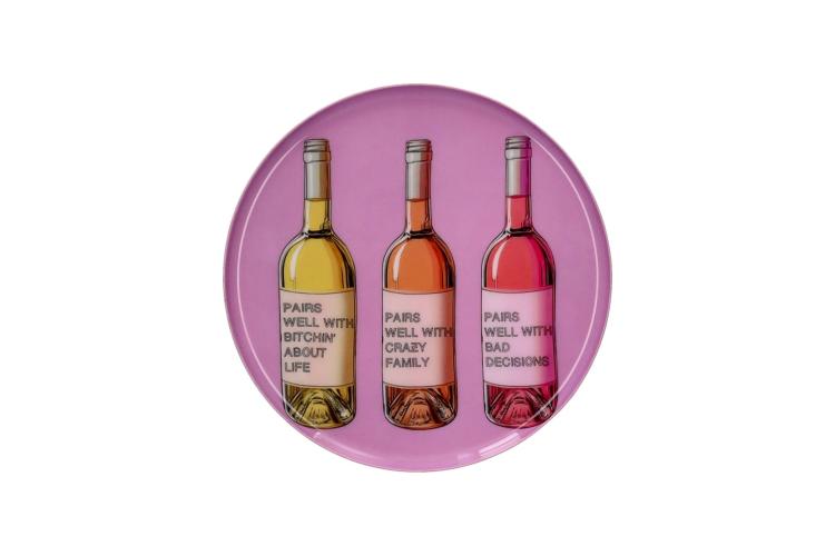 Love Trays, Dekotablett S, rund, div. Designs
