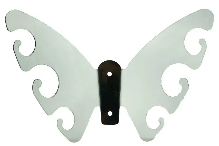 Kleiderhaken Butterfly S 101p spiegelnd 1 St