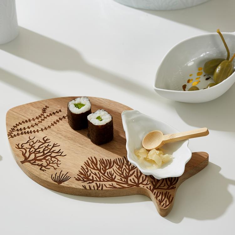 Räder Holzbrettchen Fisch