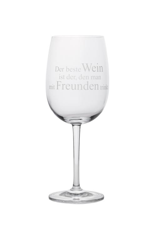 Räder DINING Weinglas , Der beste Wein... , 17268