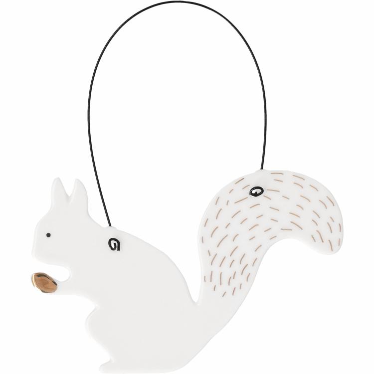 Räder Wintertier Anhänger Eichhörnchen