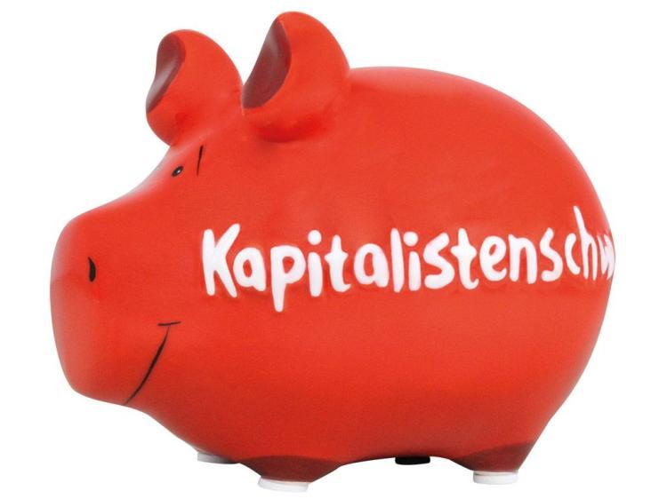 Sparschwein 'Kapitalistenschwein'