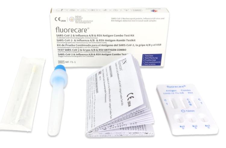 Fluorecare 4in1-Kombitest, MHD 12/2027