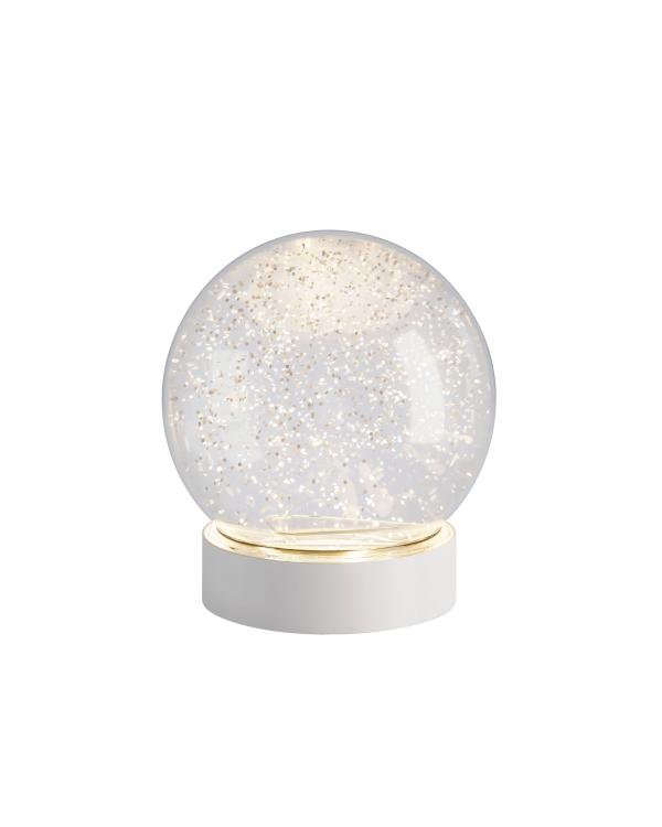 Weihnachtsbaum Tischleuchte Glamor Bauble, 13 cm