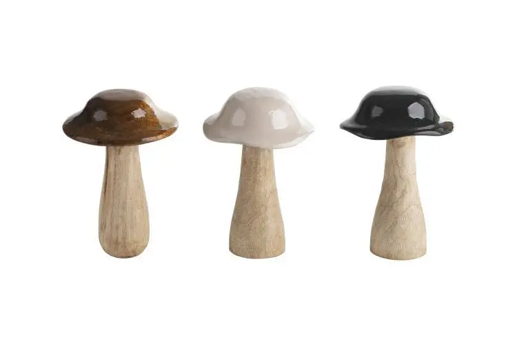 Gift Company 3er Dekopilzset 15,5 cm 1 Set