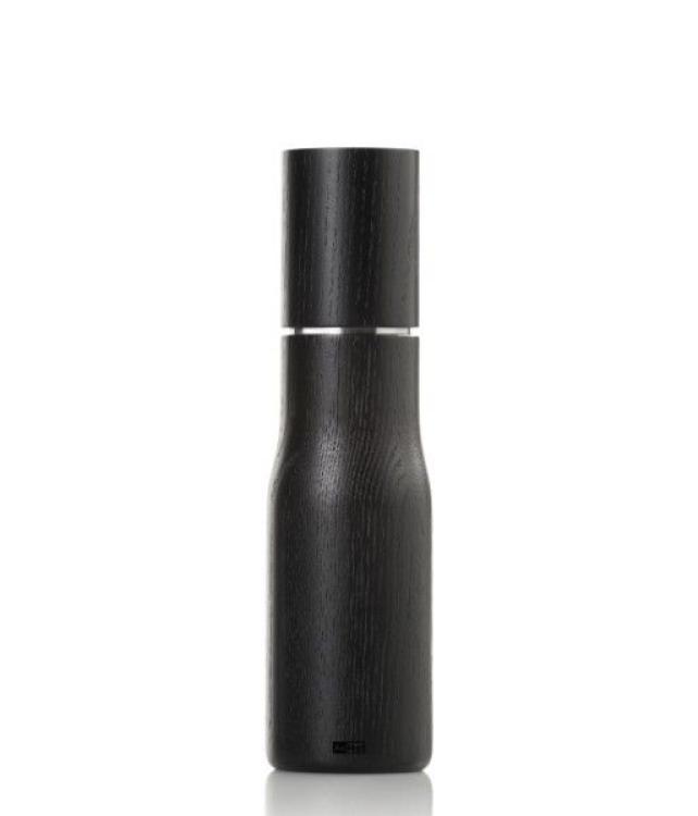 AdHoc Pfeffer-  Salzmühle Levo Eschenholz schwarz, 21 cm, MP845