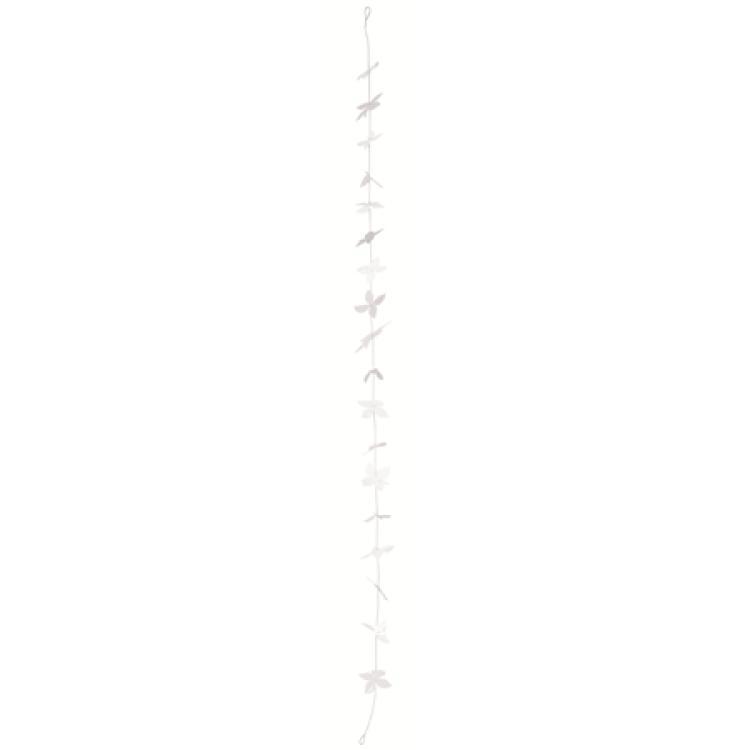 Räder ZUHAUSE White Blossom Girlande, 145 cm, 6295