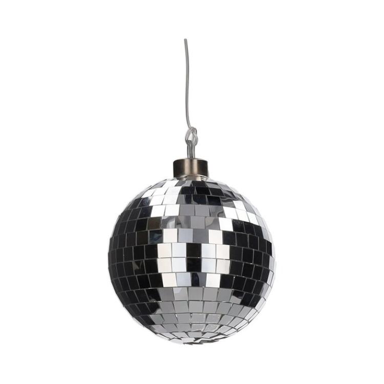 Gift Company Disco LED-Kugel 10cm, silber