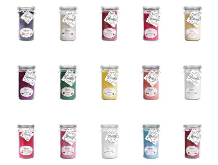 Mini-Jumbo Duftkerze im Weckglas 1 St