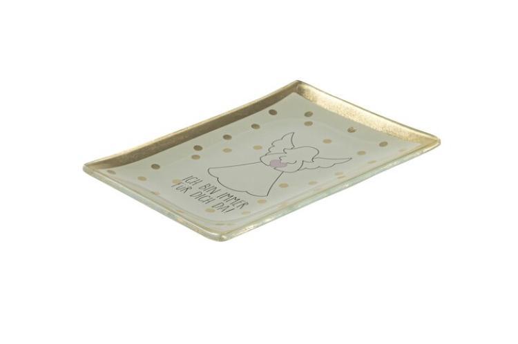 Gift Company Love Plates, Glasteller M, Engel goldrand, 1119004004