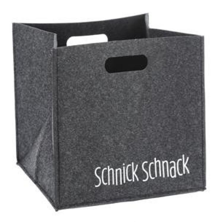 Aufbewahrungsbox 28x28cm Schnick Schnack, 68263