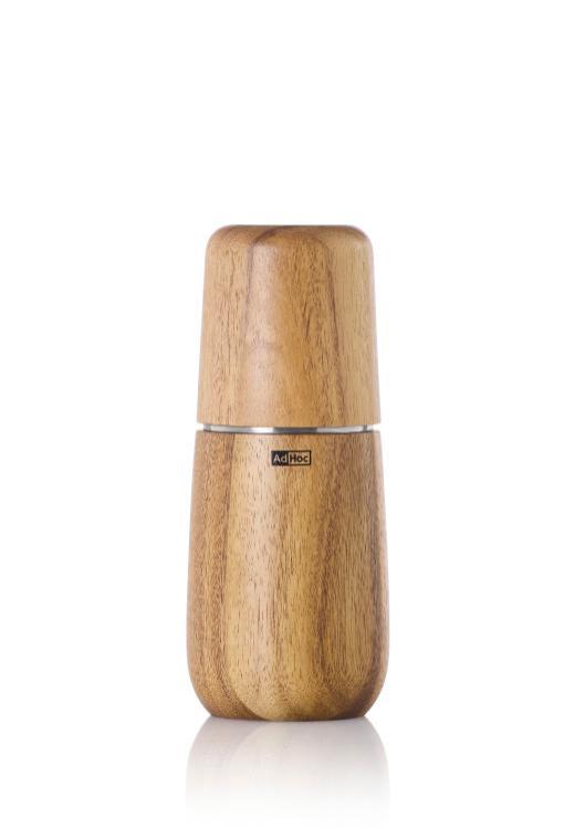 AdHoc Pfeffer- oder Salzmühle Yono, Akazienholz 15 cm, MP701