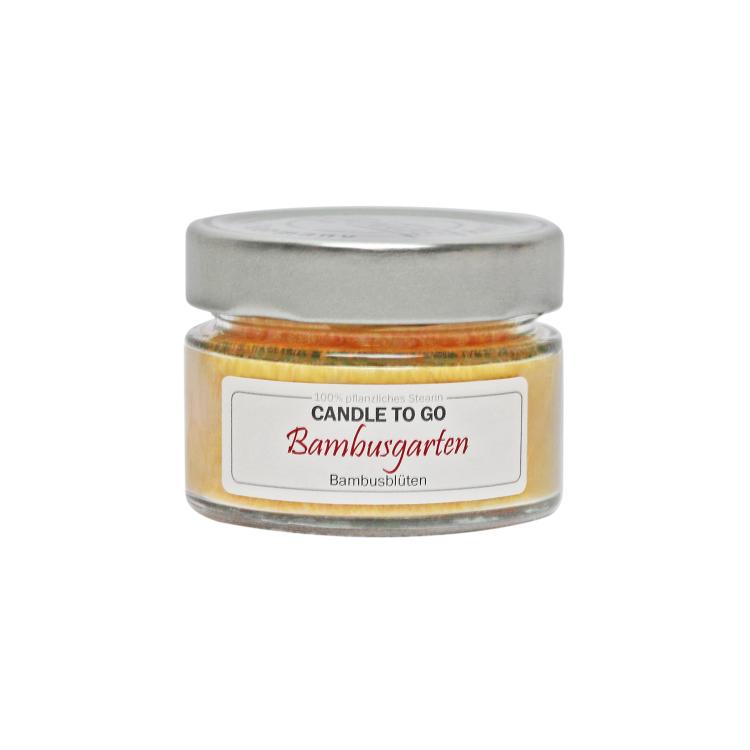 Candle to go, Bambusgarten