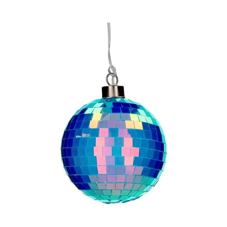 Gift Company Disco LED-Kugel 15cm, neon blau