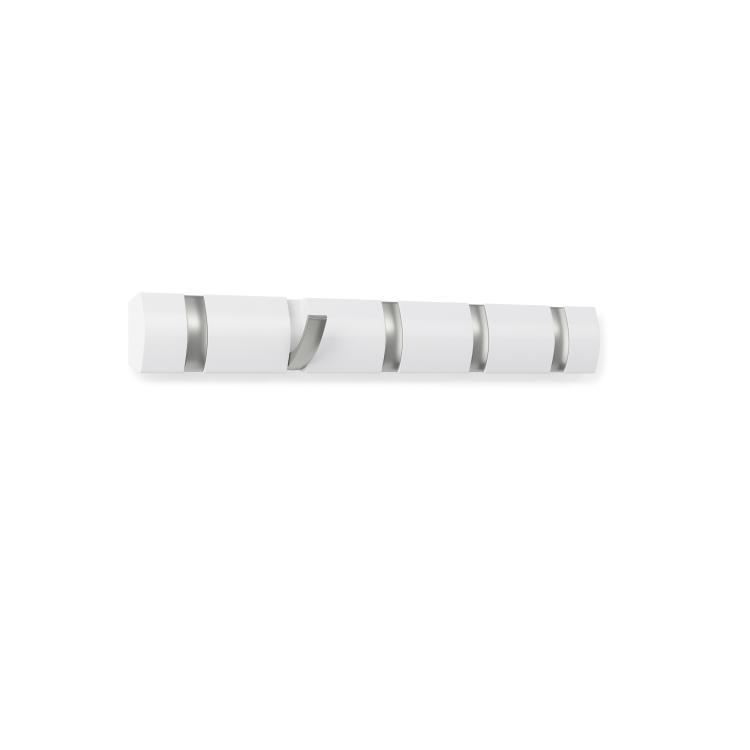 Umbra Flip 5 Garderobenhakenleiste, weiß, 318850-660