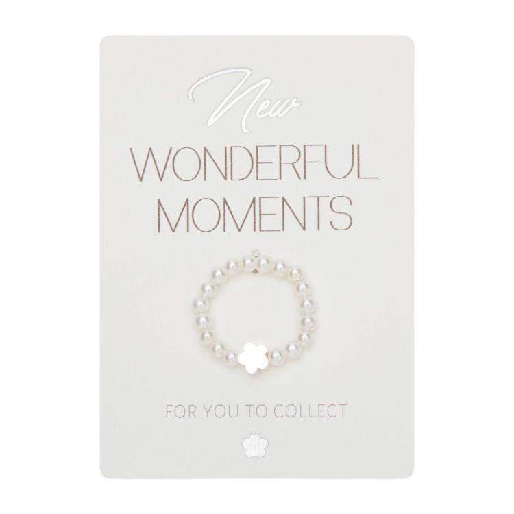 HCA New Wonderful Moments Ring - Blume - versilbert , 606921