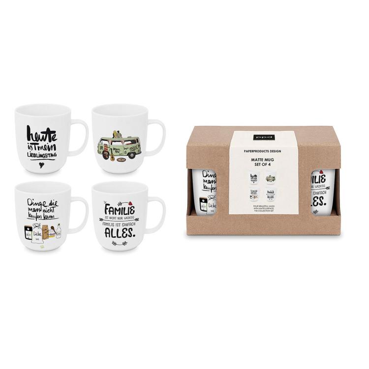 Matte Mug 4-er Set Formart