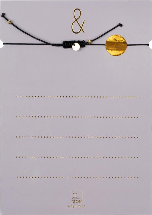 Räder ACCESSORIES Goldschatz &, Armband mit Karte, Wir gegen... , 16182