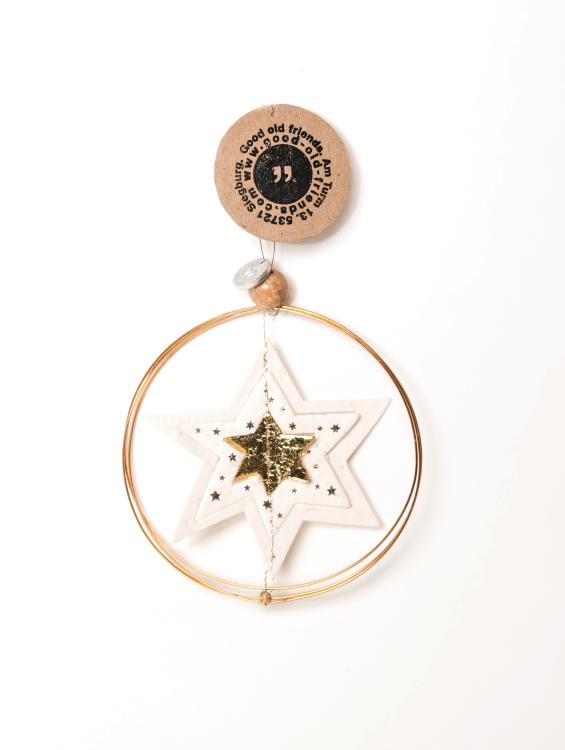 Good old friends Goldsternornamnente, Stern - Sterne