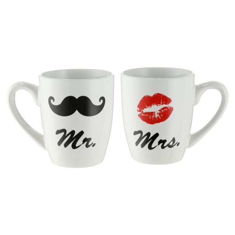 Cepewa Kaffeebecherset Mr. & Mrs., 70599