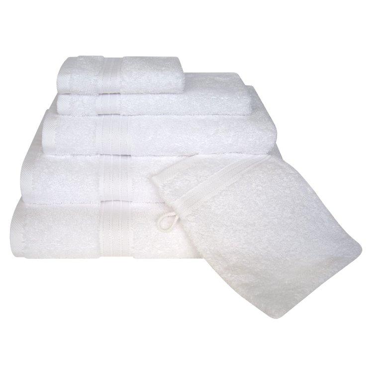 Handtuch SIENA weiß, 50x100cm 1 St | Badetücher