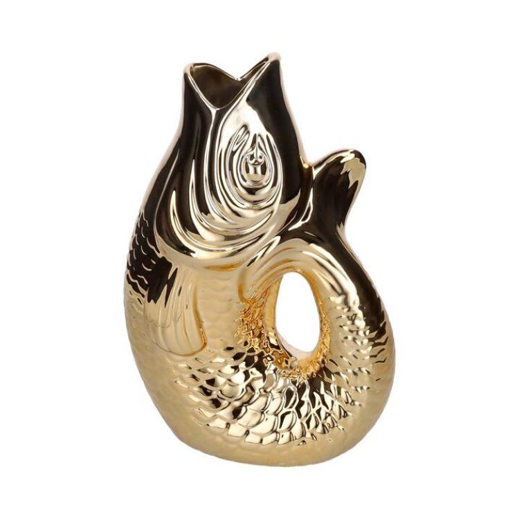 Monsieur Carafon Vase L, gold