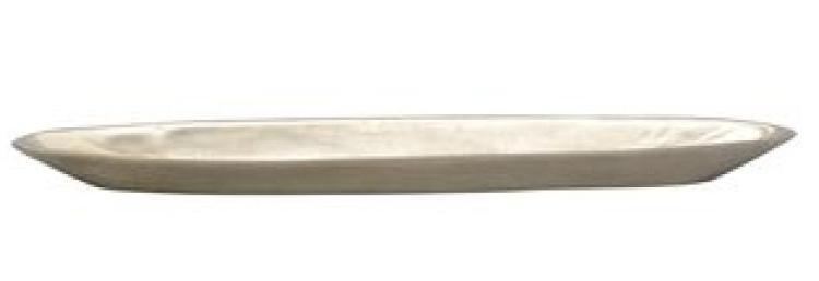 Schale oval GROS aus Aluminium 50 cm, 232185