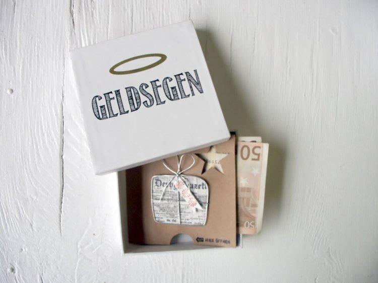 Geldgeschenkbox 'Geldsegen', 11636