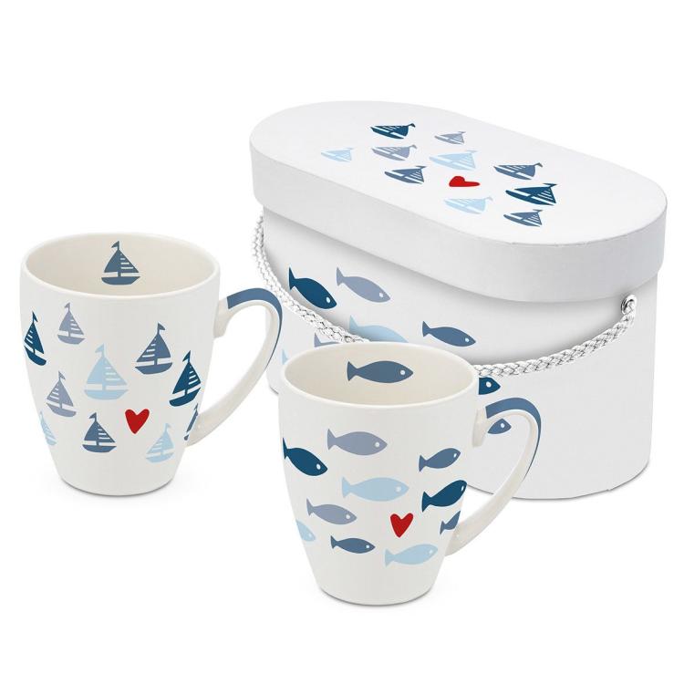 Mug 2-er Set, Seaside