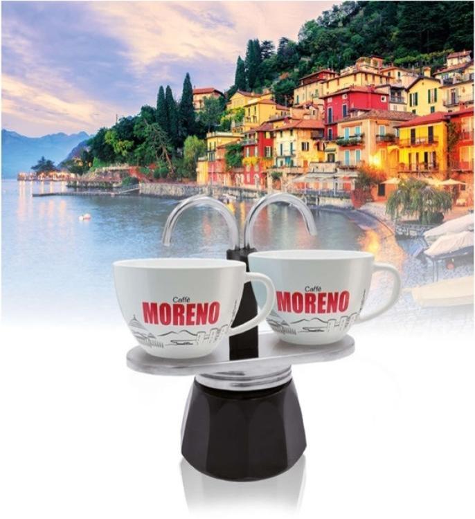 Monkano Herdkocher Como inkl. 2 Espresso-Tassen