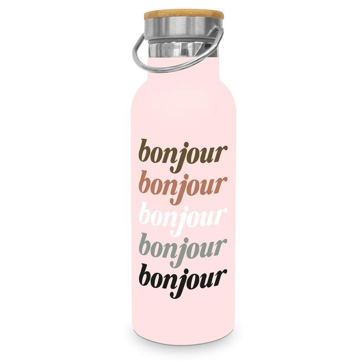 Edelstahl Trinkflasche 'bonjour' 500 ml, 471339