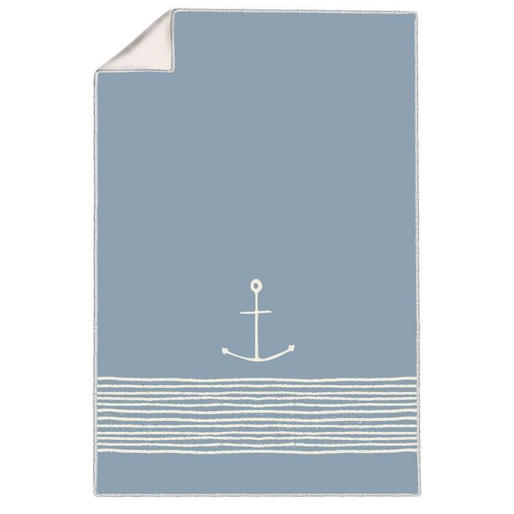 ppd Pure Anchor blue Blanket, XXL Decke 185700872