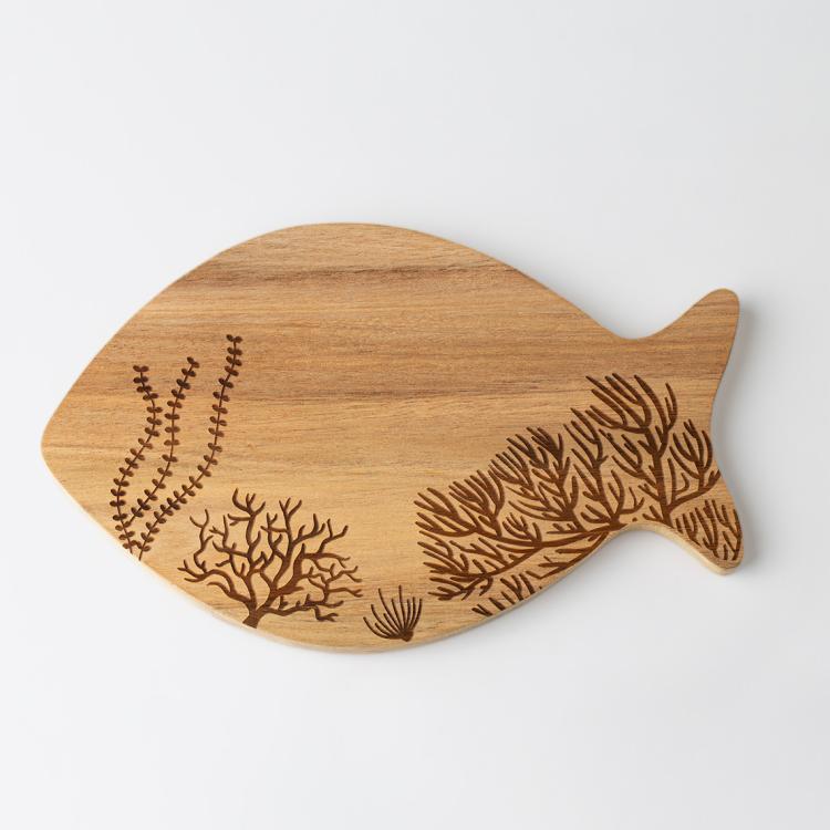 Räder Holzbrettchen Fisch