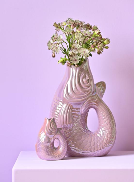 Monsieur Carafon, Vase, L, rainbow violett, 1087405091