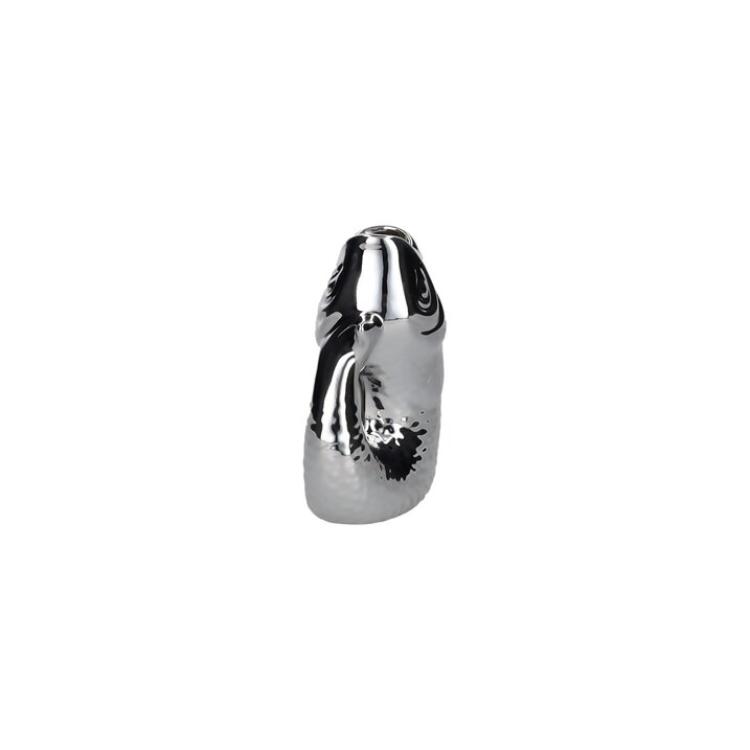 Monsieur Carafon Vase XS, silber