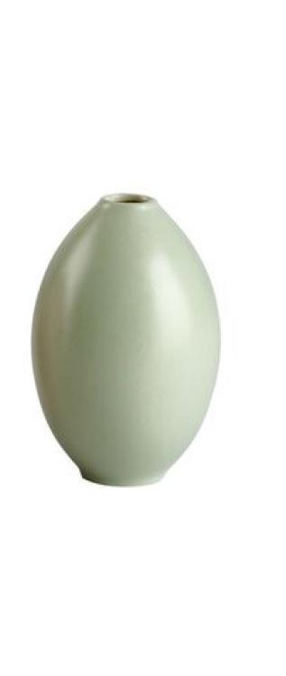 Gift Company Bloom, Vase, oval, Porzellan, grün, 1125601020