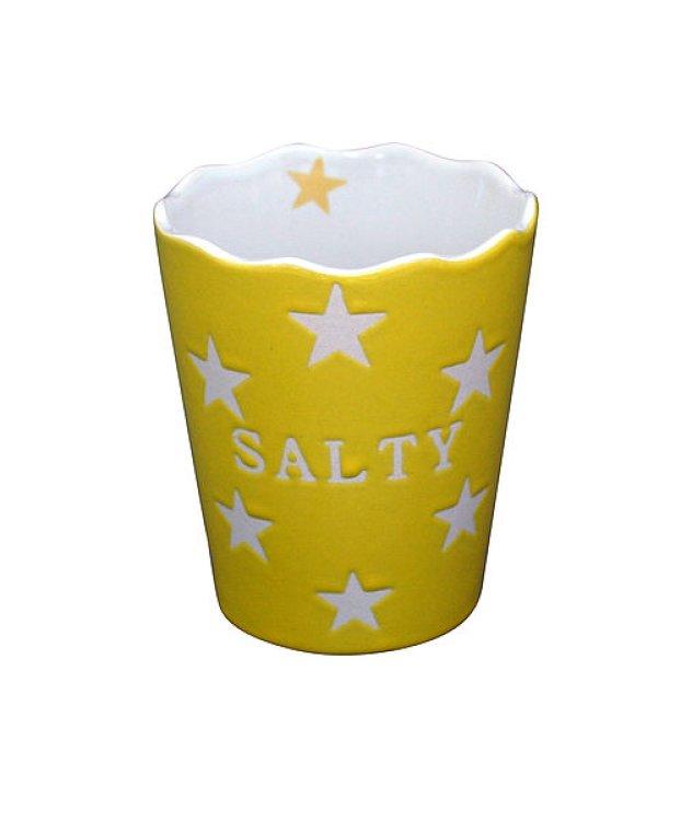 Schale Salty Yellow Star 5221, gelb