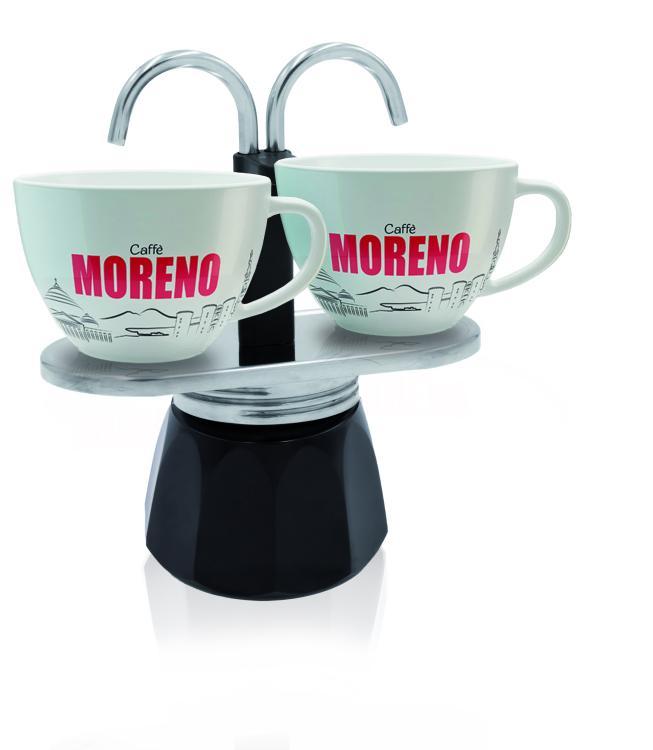 Monkano Herdkocher Como inkl. 2 Espresso-Tassen